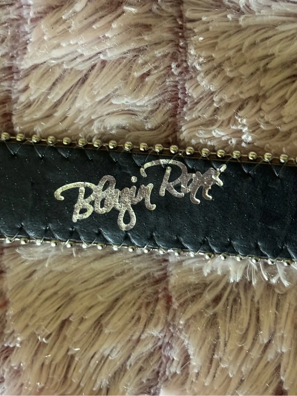 Blazin Roxx 9300424-L Pink Faux Gator Rhinestone Bling Dog Collar Size Large